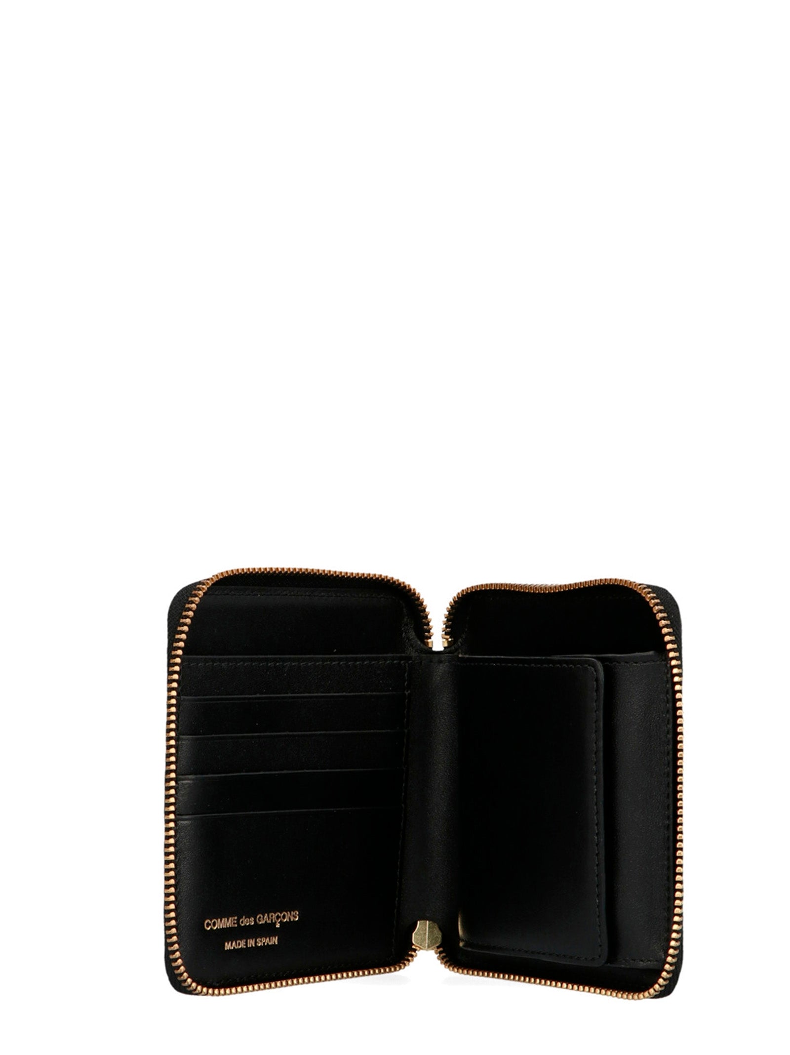 Comme Des Garçons Black Calfskin Wallet ‘Arecalf – SA2100’