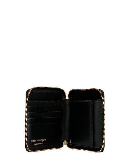 Comme Des Garçons Black Calfskin Wallet ‘Arecalf – SA2100’