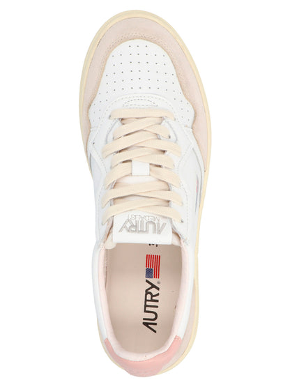 Autry Multicolor Cowhide Sneakers - Pink