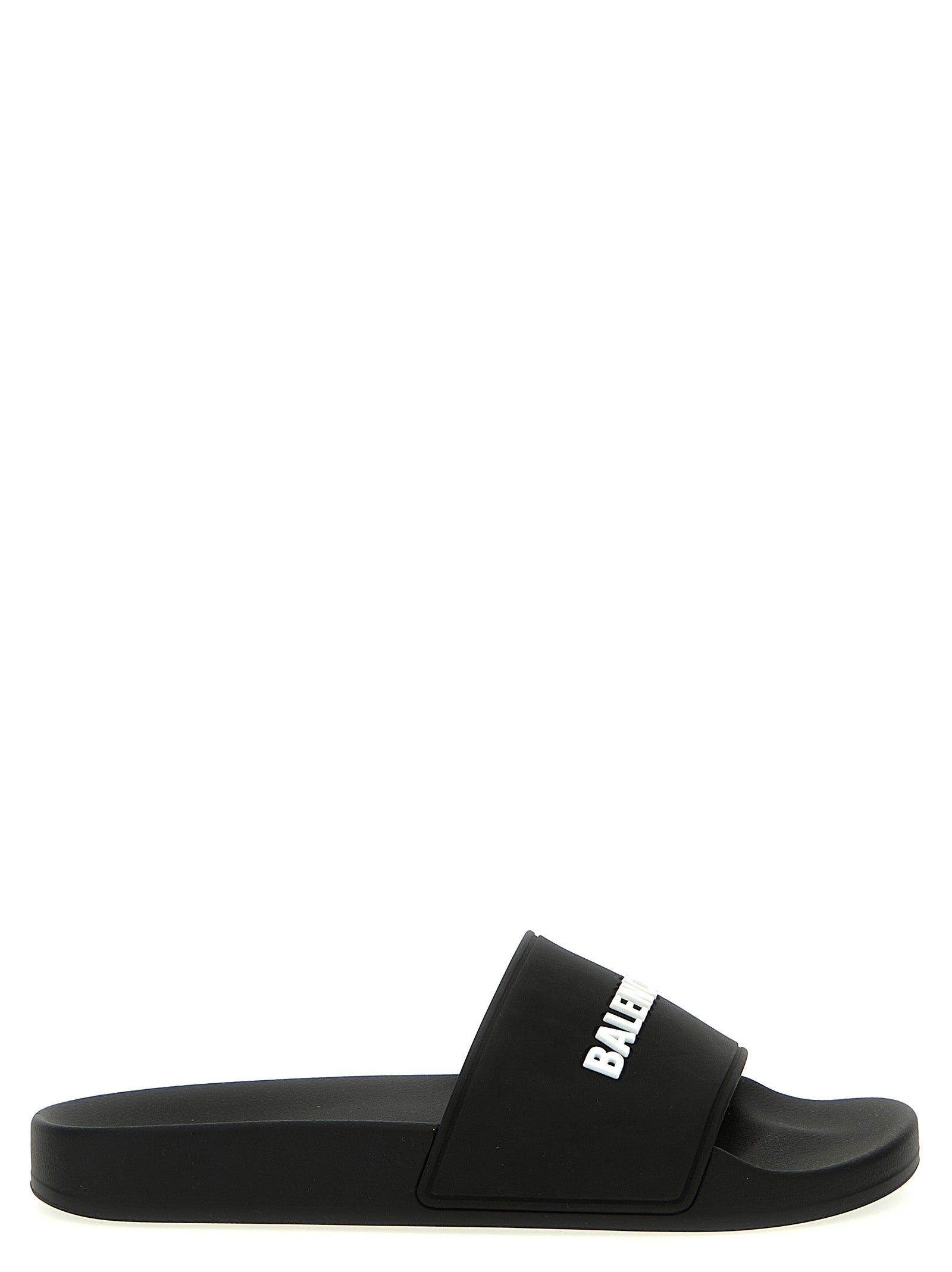 Balenciaga Bicolor Plastic Slides - White/Black, EU40/US10