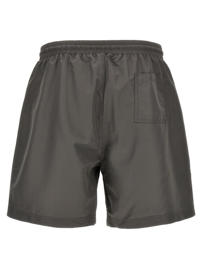 Brunello Cucinelli Gray Polyester Shorts - 3XL