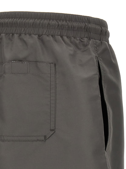 Brunello Cucinelli Gray Polyester Shorts - 3XL