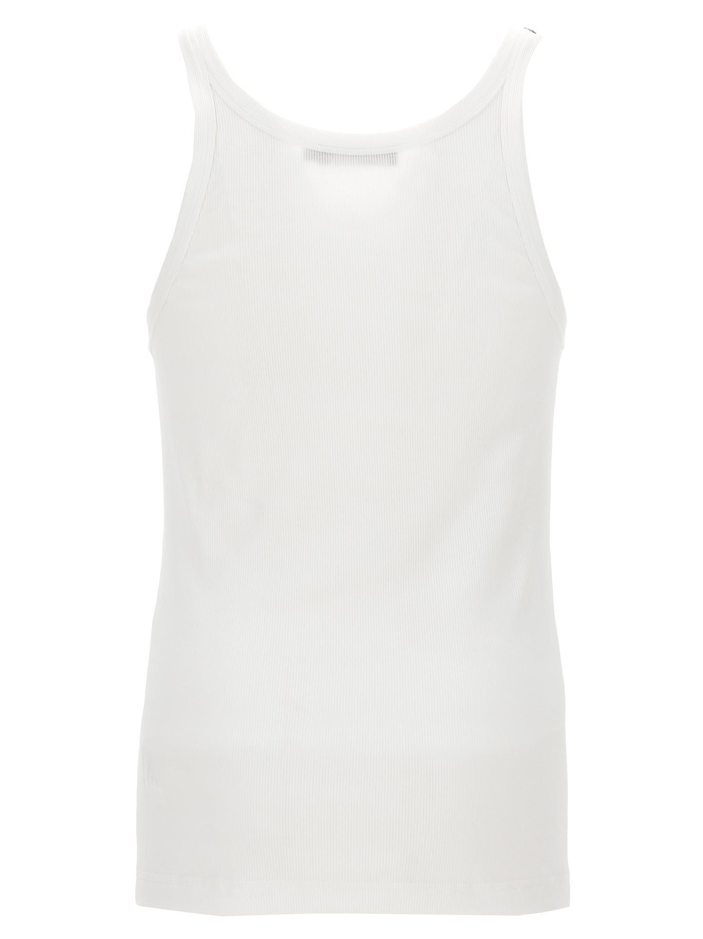 Dolce & Gabbana White Cotton Tank Top for Men - IT50 | L