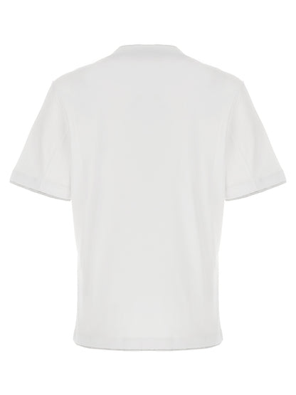 Brunello Cucinelli White Cotton T-Shirt