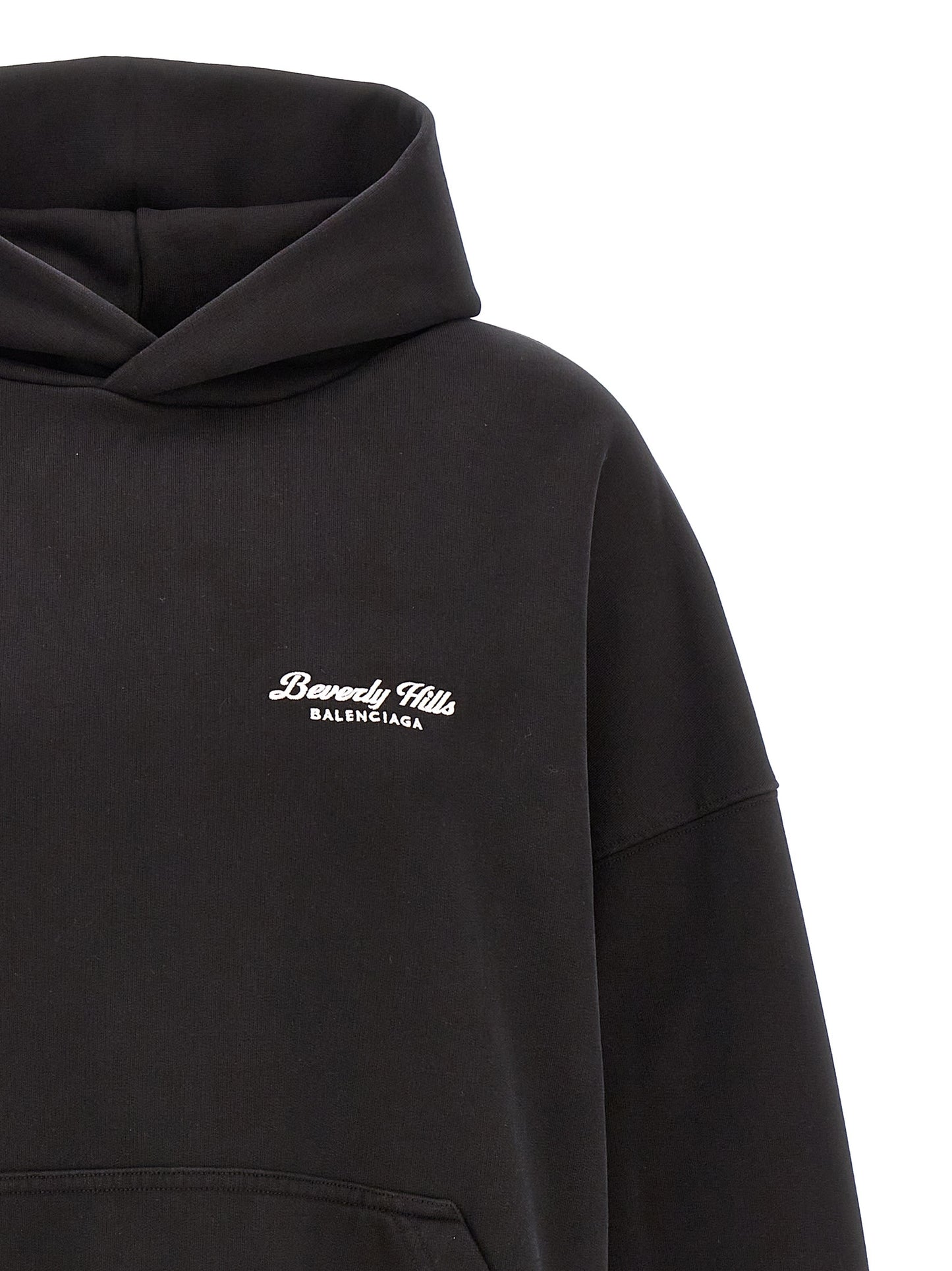 Balenciaga Beverly Hills Bicolor Cotton Hoodie