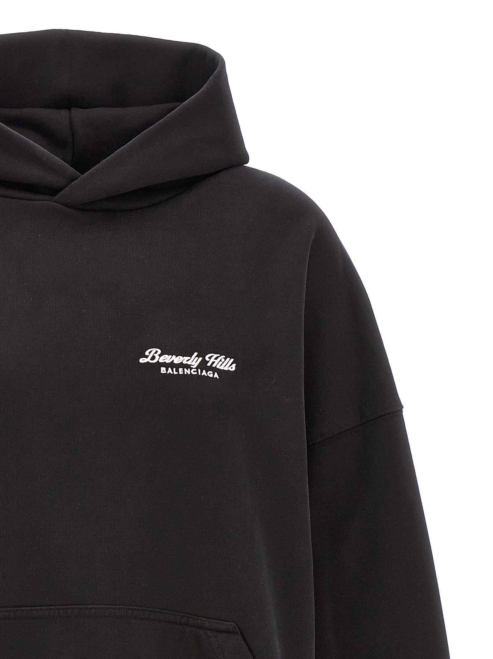 Balenciaga Beverly Hills Bicolor Cotton Hoodie