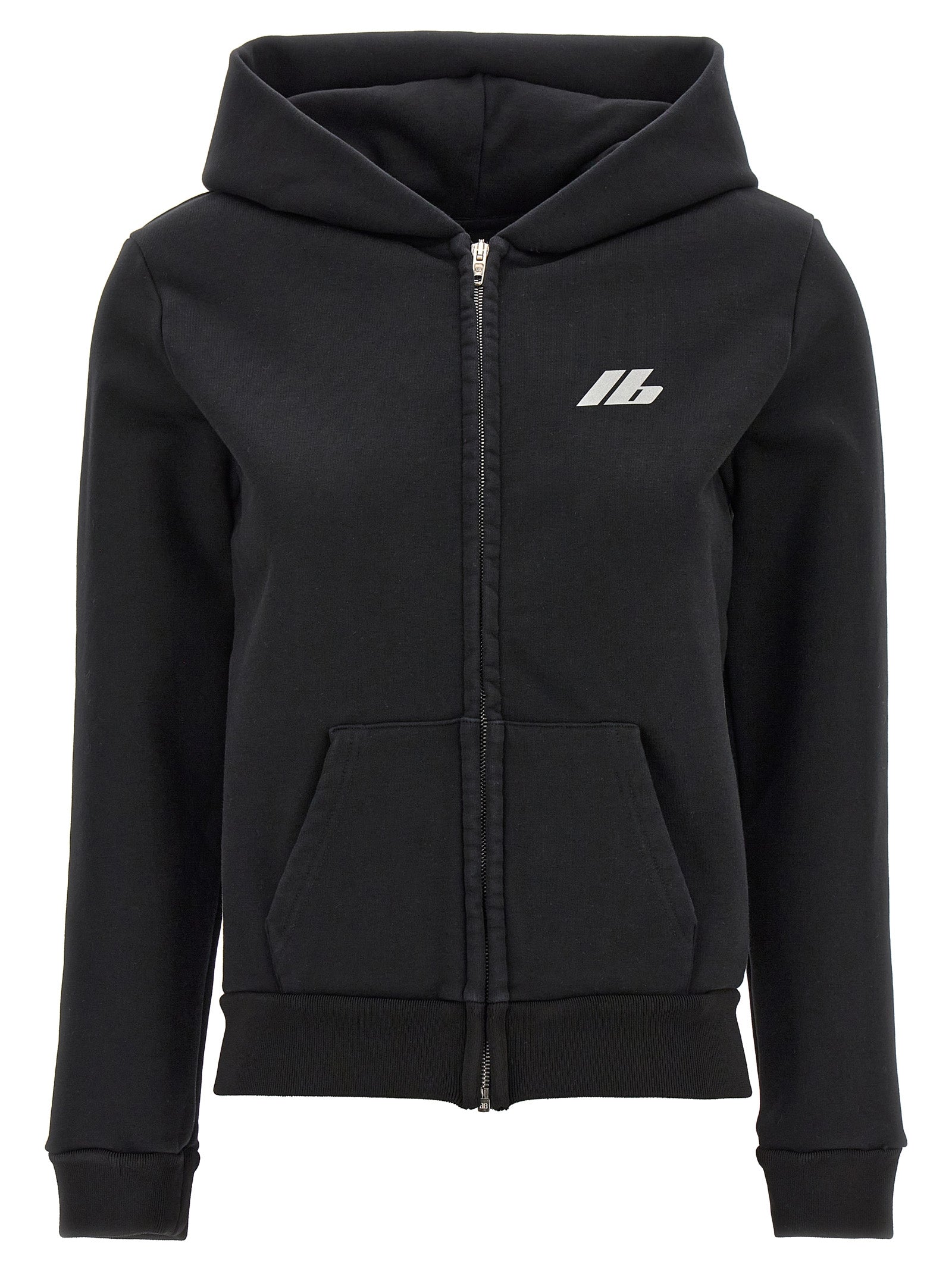 Balenciaga Black Stretch Cotton Hoodie