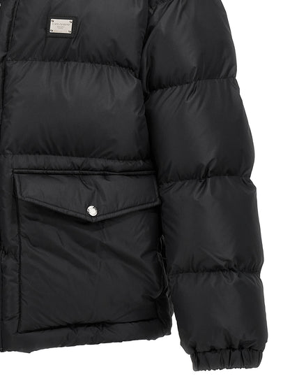 Dolce & Gabbana Black Polyester Jacket