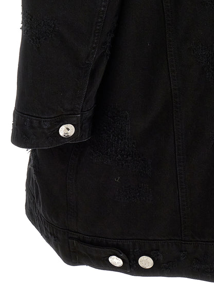 Dolce & Gabbana Black Cotton Denim Jacket