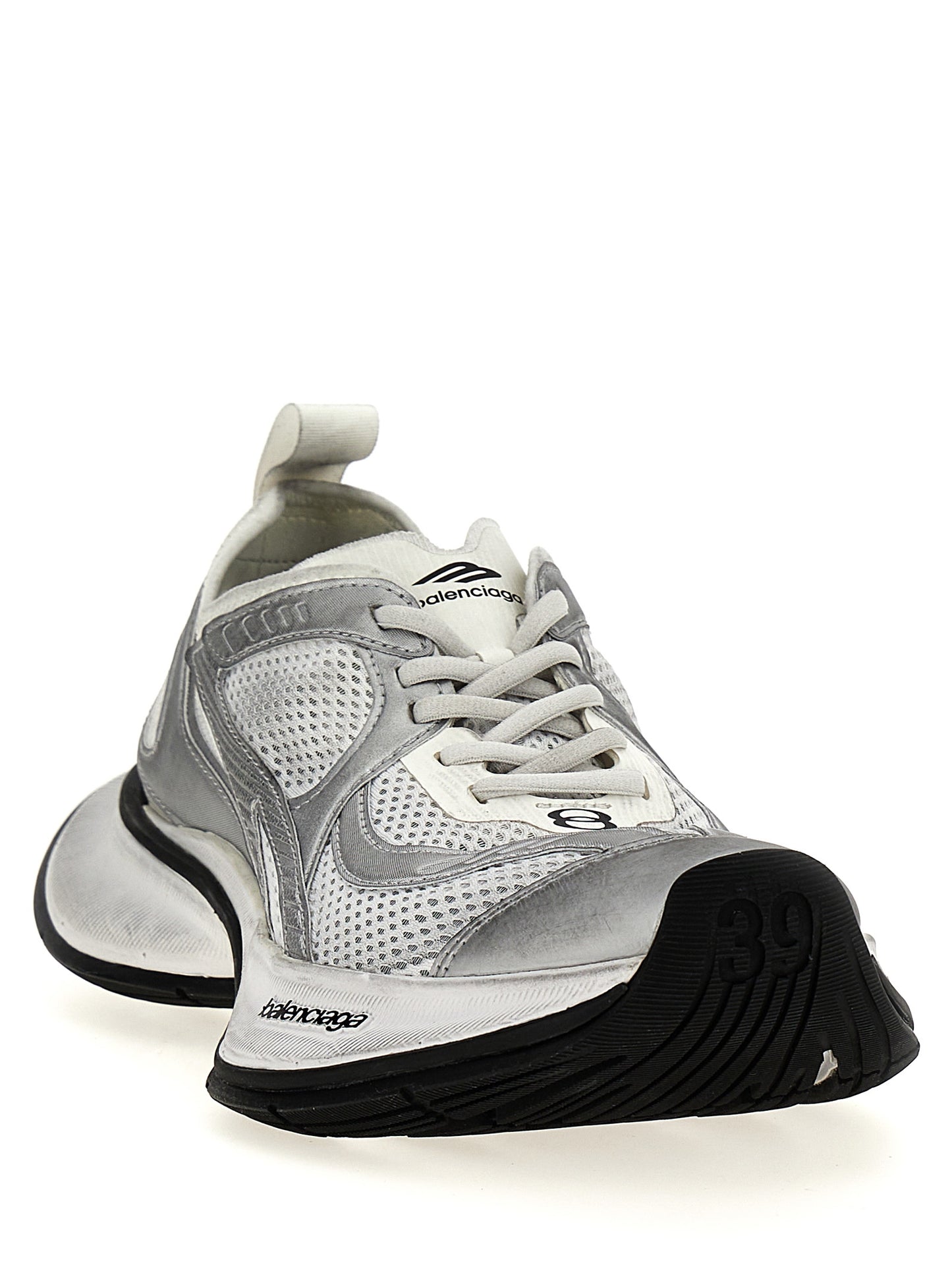 Balenciaga Circuit Gray Polyester Athletic Sneakers