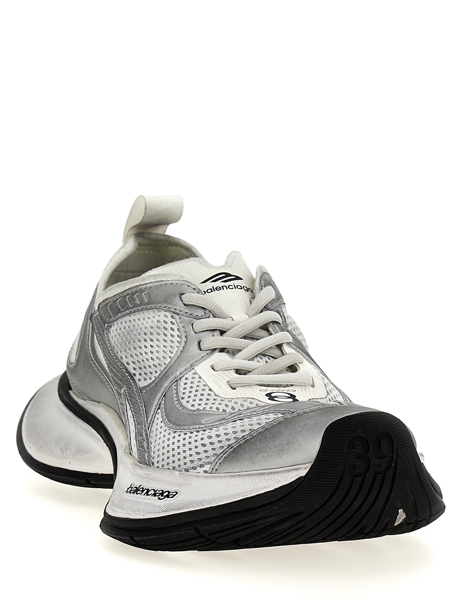Balenciaga Circuit Gray Polyester Athletic Sneakers