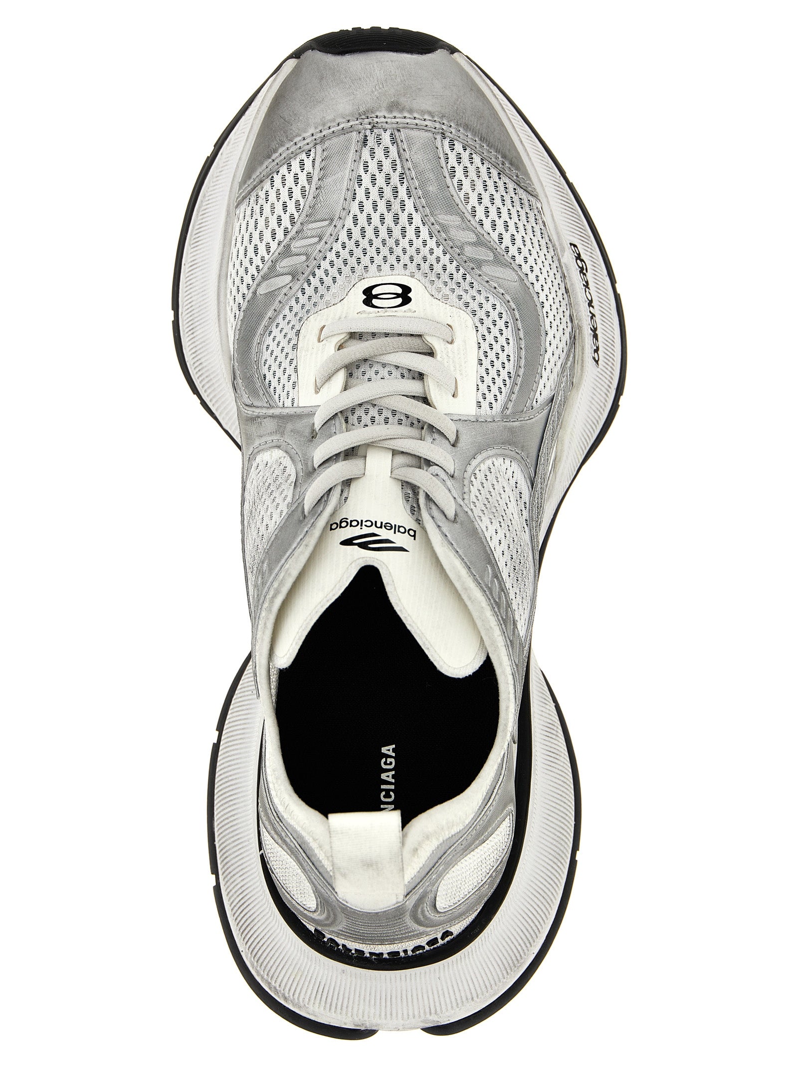 Balenciaga Circuit Gray Polyester Athletic Sneakers