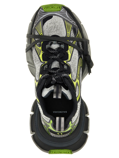 Balenciaga Gray '3XL' Polyethylene Athletic Sneakers - EU44/US11
