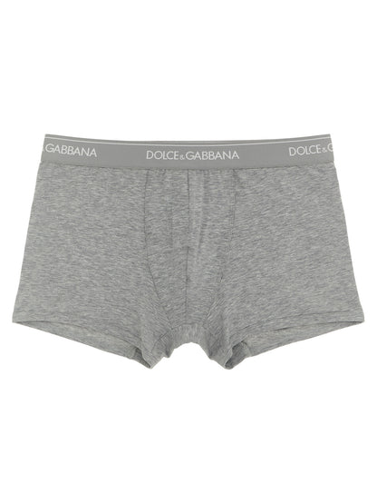 Dolce & Gabbana Multicolor Cotton Boxers - 3 Pack