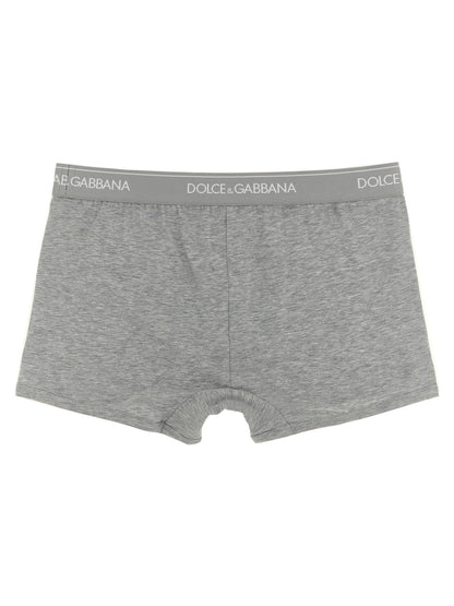 Dolce & Gabbana Multicolor Cotton Boxers - 3 Pack