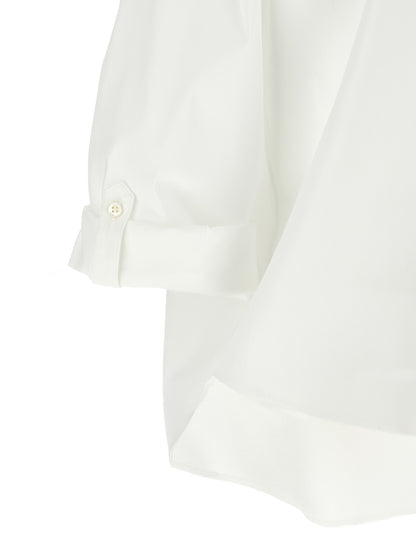 Brunello Cucinelli White Cotton Blouse