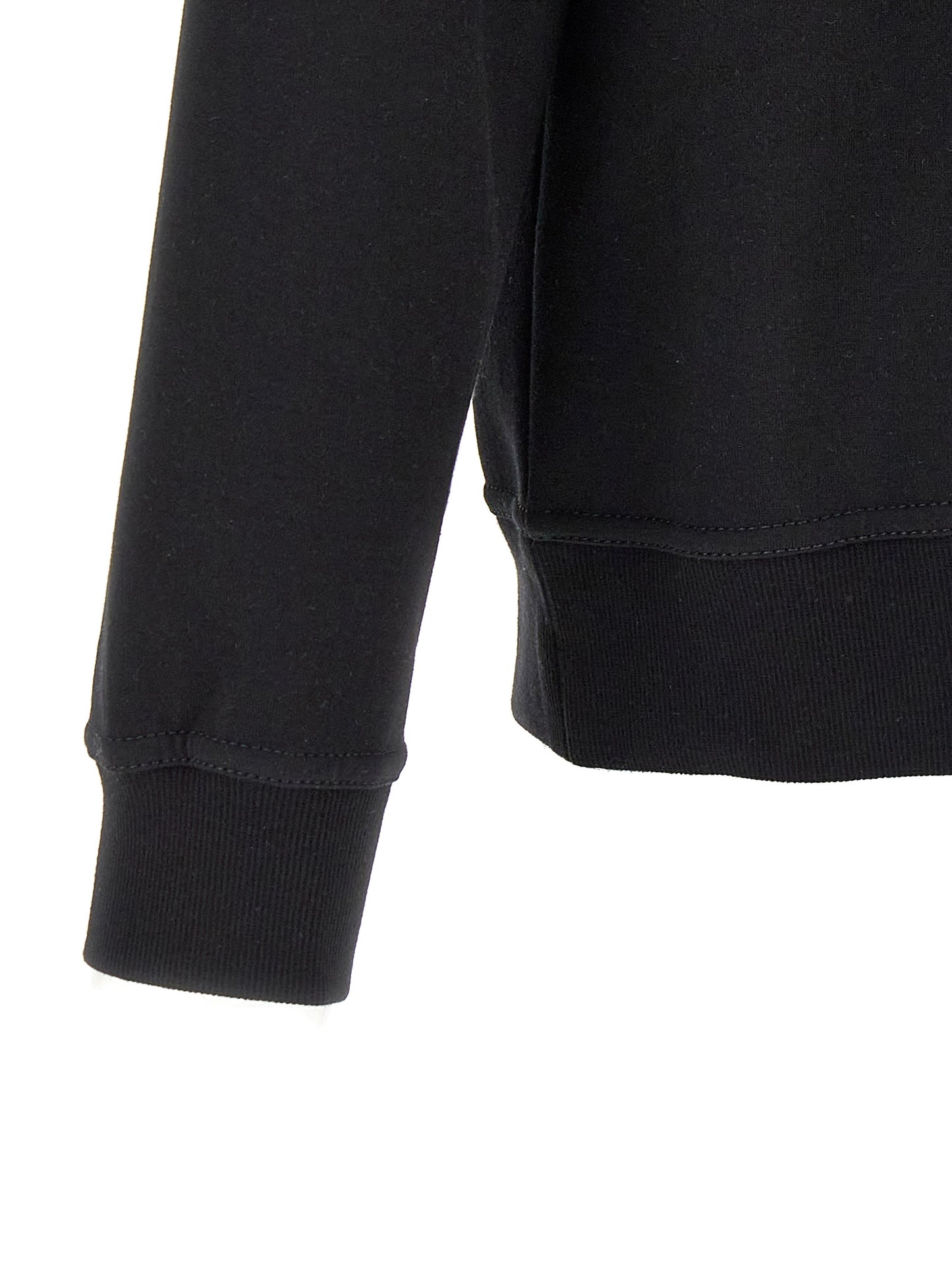 Brunello Cucinelli Black Cotton Sweatshirt