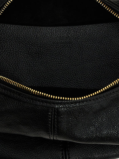 Chloé Bracelet Hobo Piccola Handbag in Black Calfskin