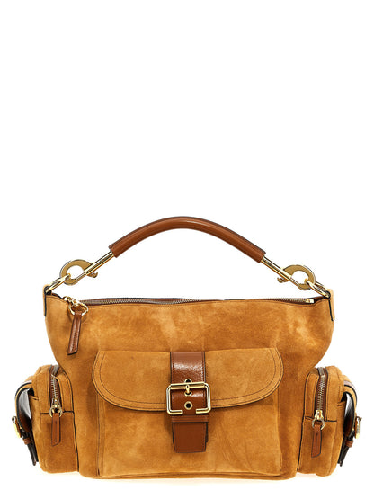Chloé Brown Calfskin Shoulder Bag – Camera Bag