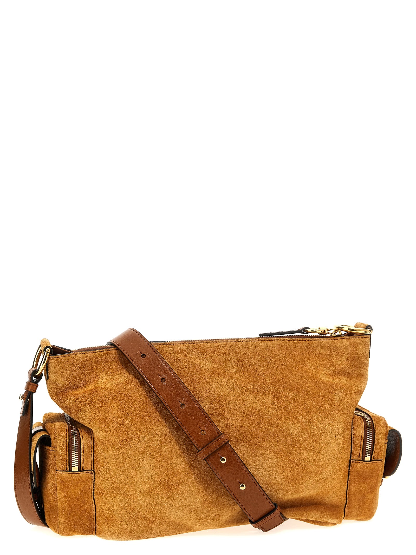 Chloé Brown Calfskin Shoulder Bag – Camera Bag