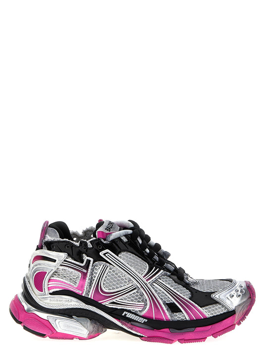 Balenciaga Runner Gradient Multicolor Polyethylene Athletic Sneakers