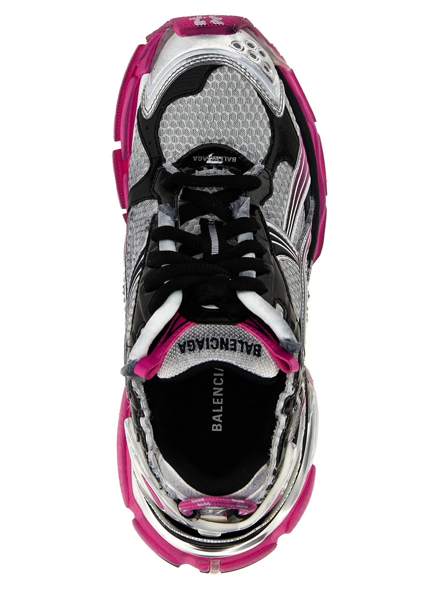 Balenciaga Runner Gradient Multicolor Polyethylene Athletic Sneakers