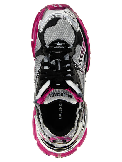 Balenciaga Runner Gradient Multicolor Polyethylene Athletic Sneakers