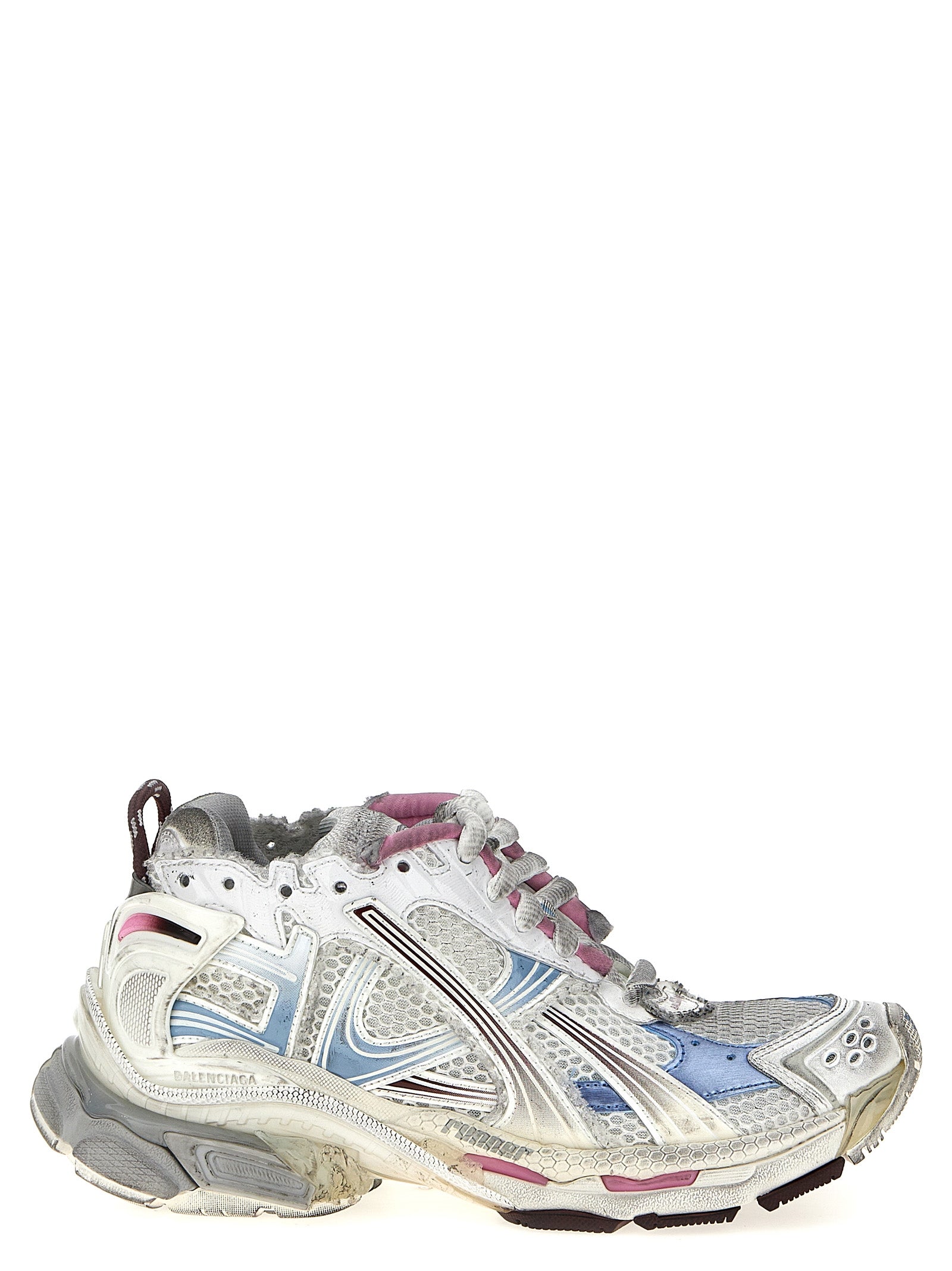 Balenciaga Runner Gradient Multicolor Athletic Sneakers