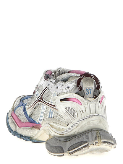 Balenciaga Runner Gradient Multicolor Athletic Sneakers