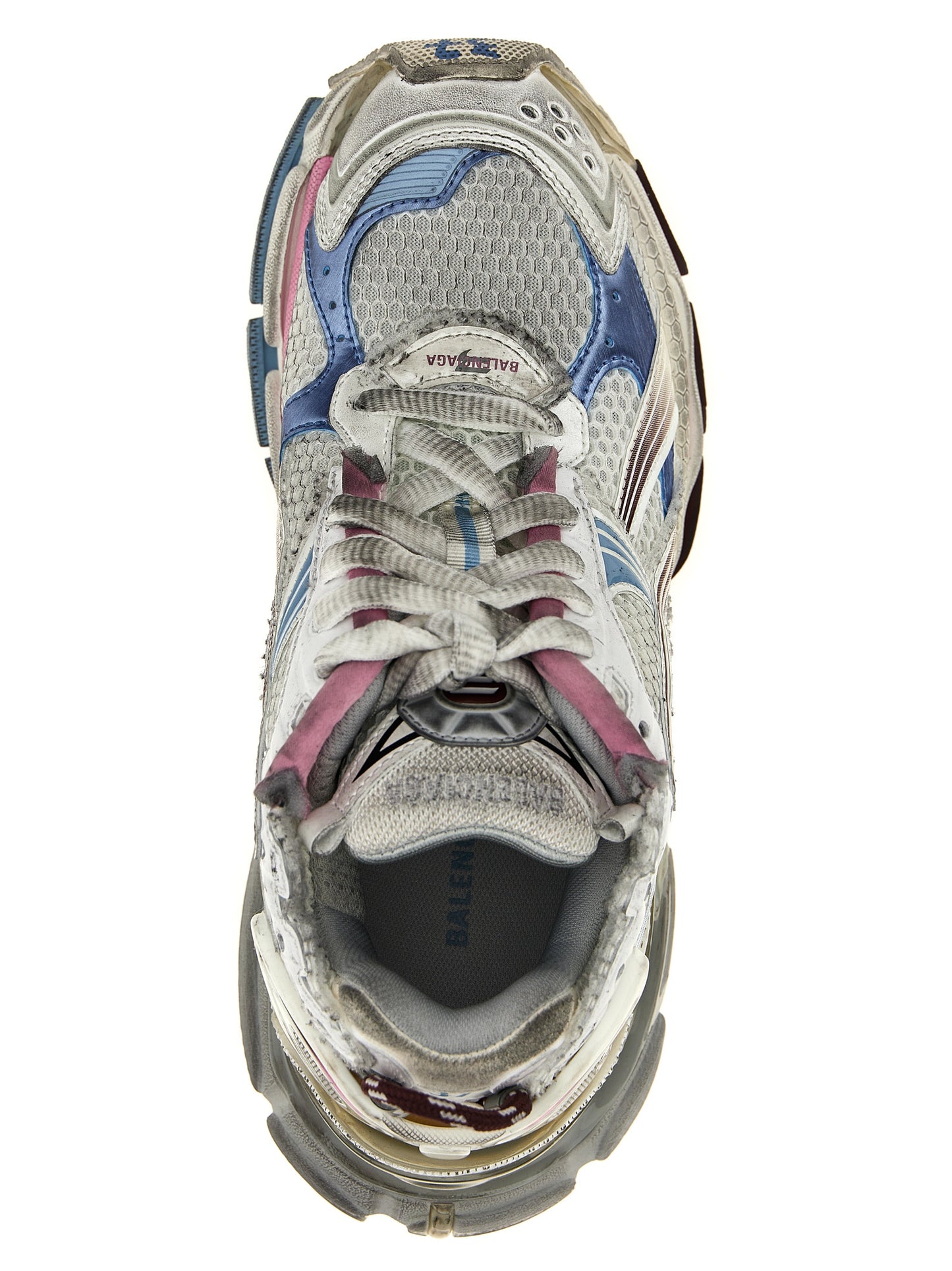 Balenciaga Runner Gradient Multicolor Athletic Sneakers