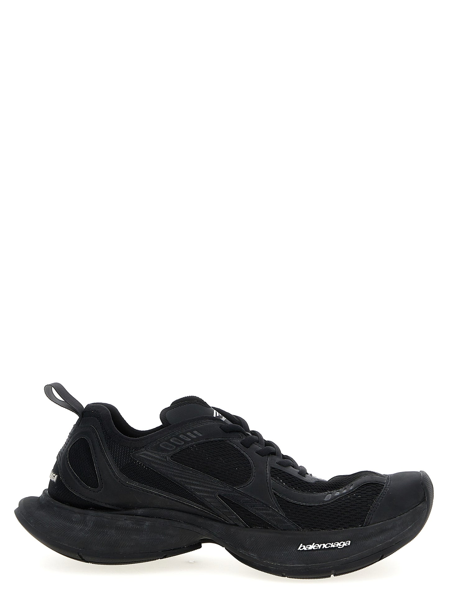 Balenciaga Circuit Black Polyester Athletic Sneakers