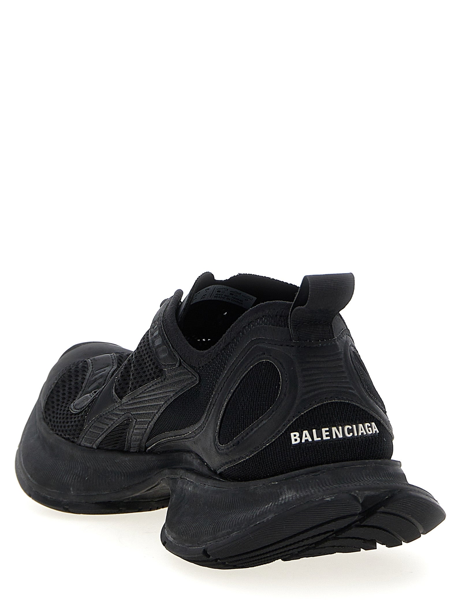 Balenciaga Circuit Black Polyester Athletic Sneakers