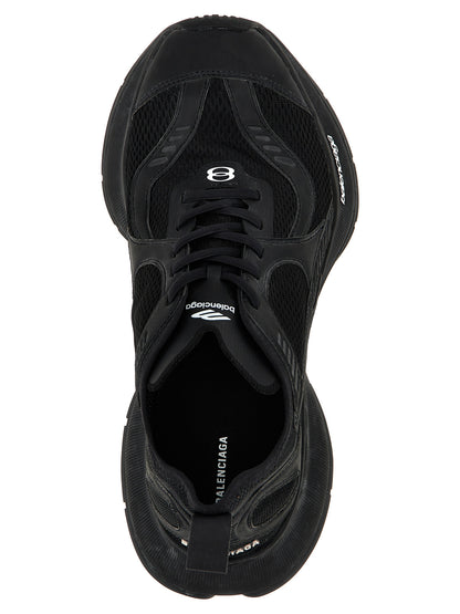 Balenciaga Circuit Black Polyester Athletic Sneakers