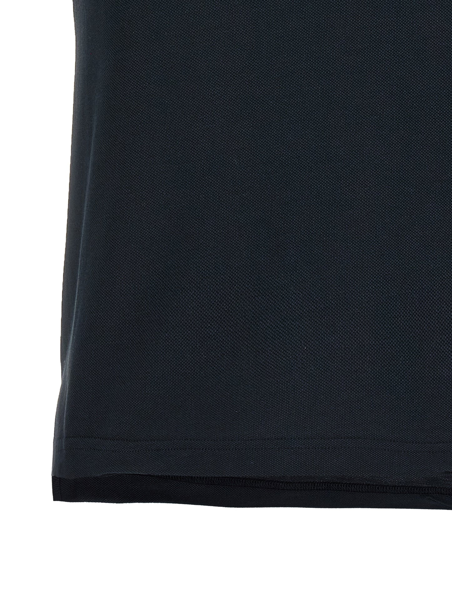 Balenciaga Piqué Delavé Cotton Polo Shirt - Blue