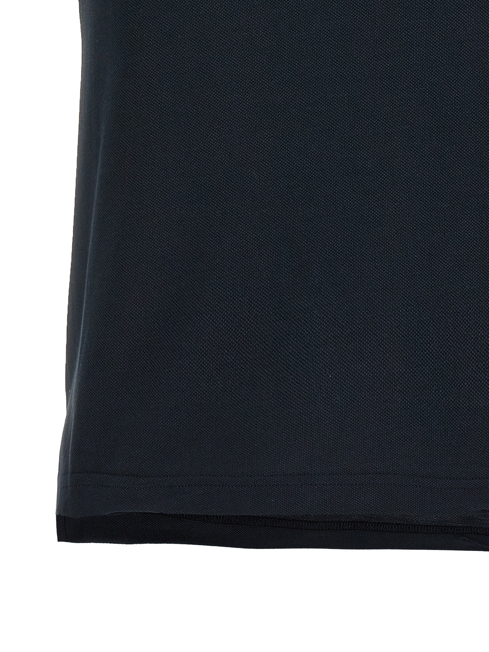 Balenciaga Piqué Delavé Cotton Polo Shirt - Blue