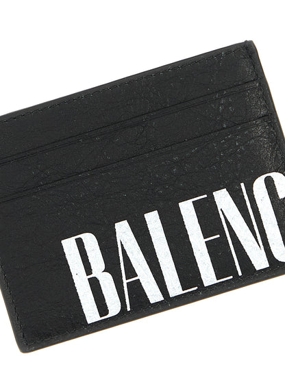 Balenciaga Bicolor Lamb Leather Cardholder