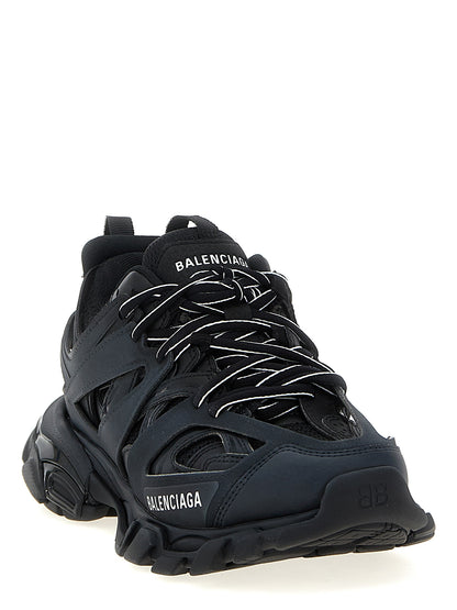 Balenciaga Track Black Polyethylene Athletic Sneakers