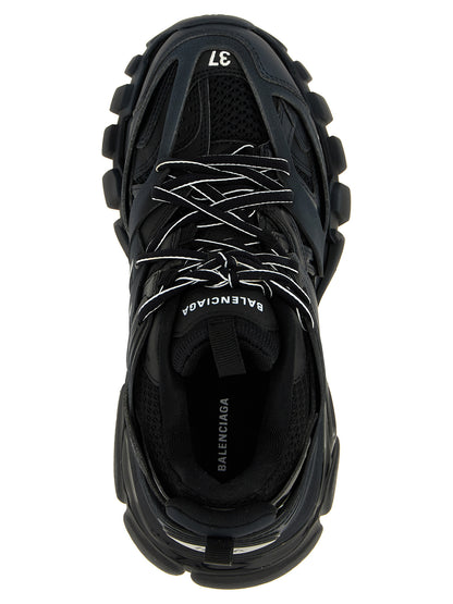 Balenciaga Track Black Polyethylene Athletic Sneakers