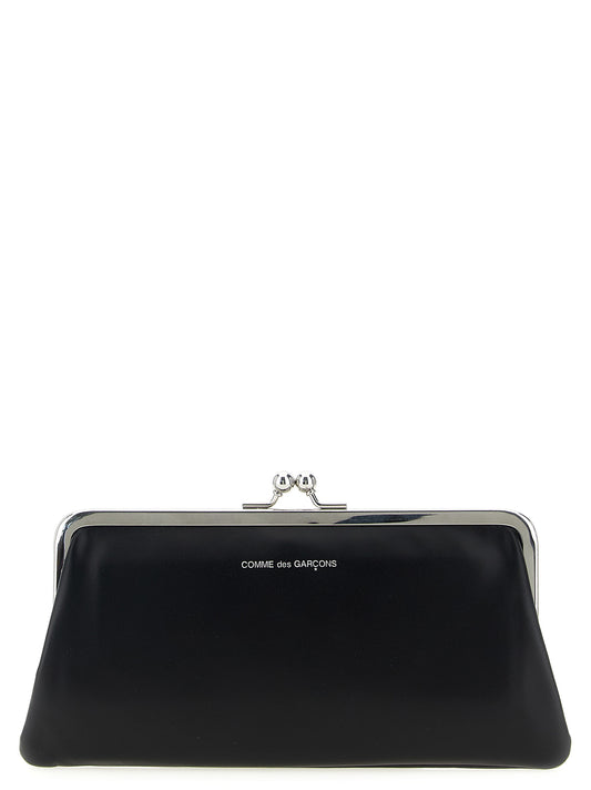 Comme des Garçons Black Cowhide Classic Clasp Wallet