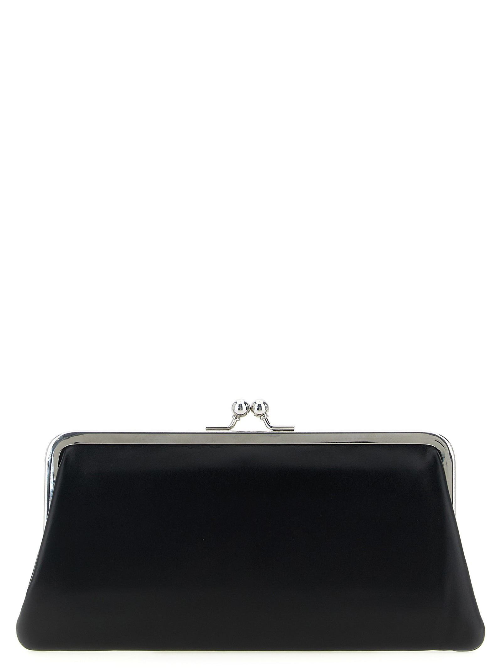 Comme des Garçons Black Cowhide Classic Clasp Wallet