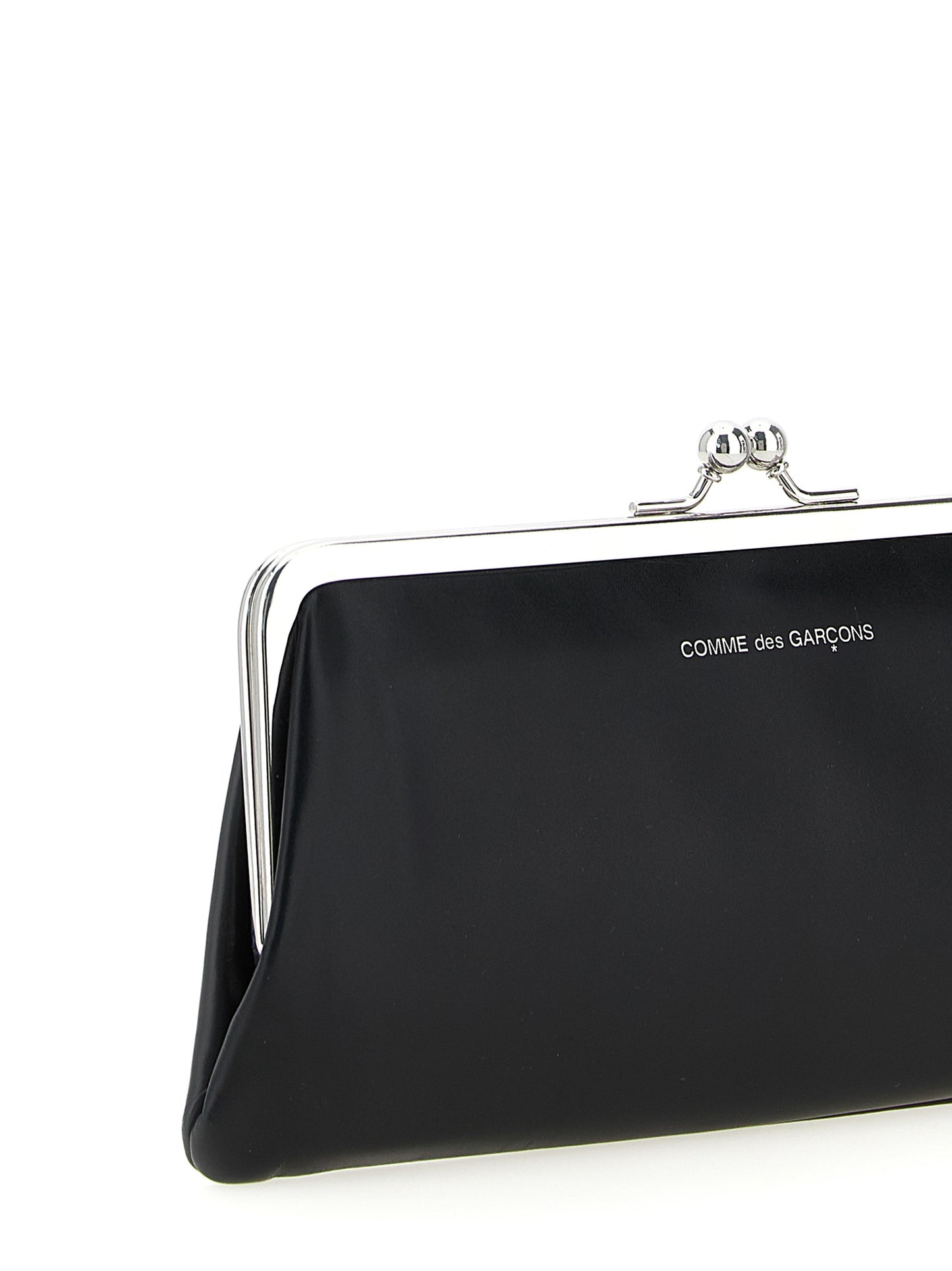 Comme des Garçons Black Cowhide Classic Clasp Wallet