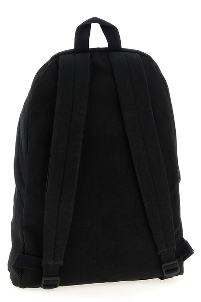 Balenciaga Tape Type Black Cotton Backpack