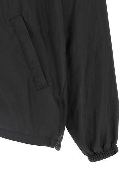 Balenciaga Political Campaign Black Polyester Shell Jacket