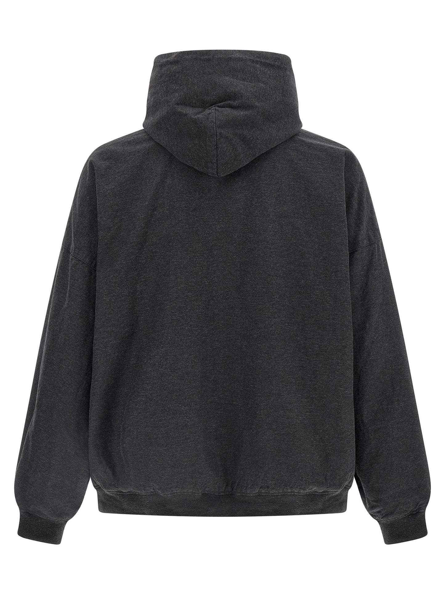 Balenciaga Trompe L’Œil Gray Cotton Sweatshirt