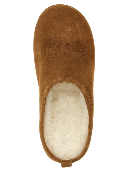 Balenciaga Alaska Soft Brown Calfskin Mules