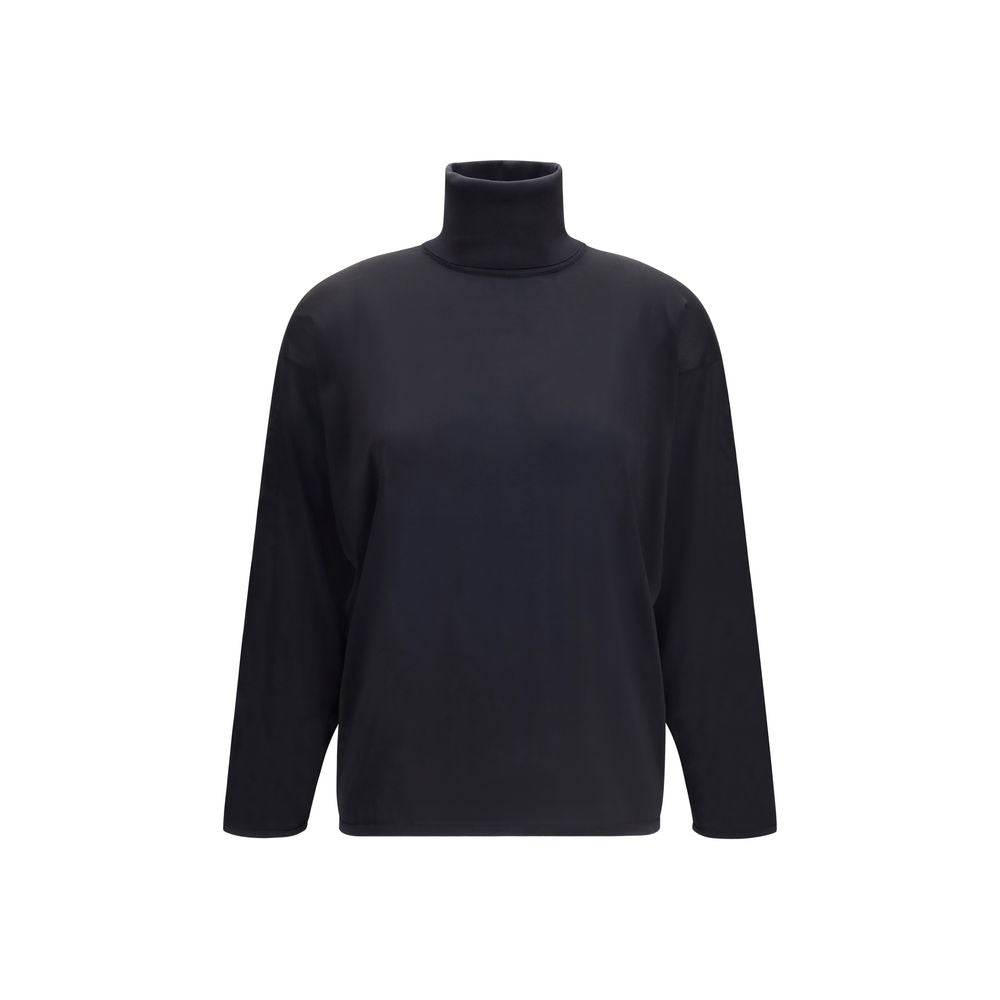 Gucci Black Extra Fine Silk Sweater