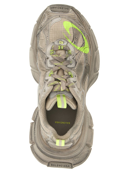Balenciaga Gray ‘3XL’ Polyethylene Athletic Sneakers