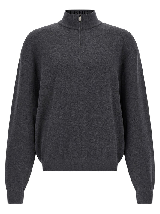 Balenciaga Camionneur Gray Cotton Cardigan