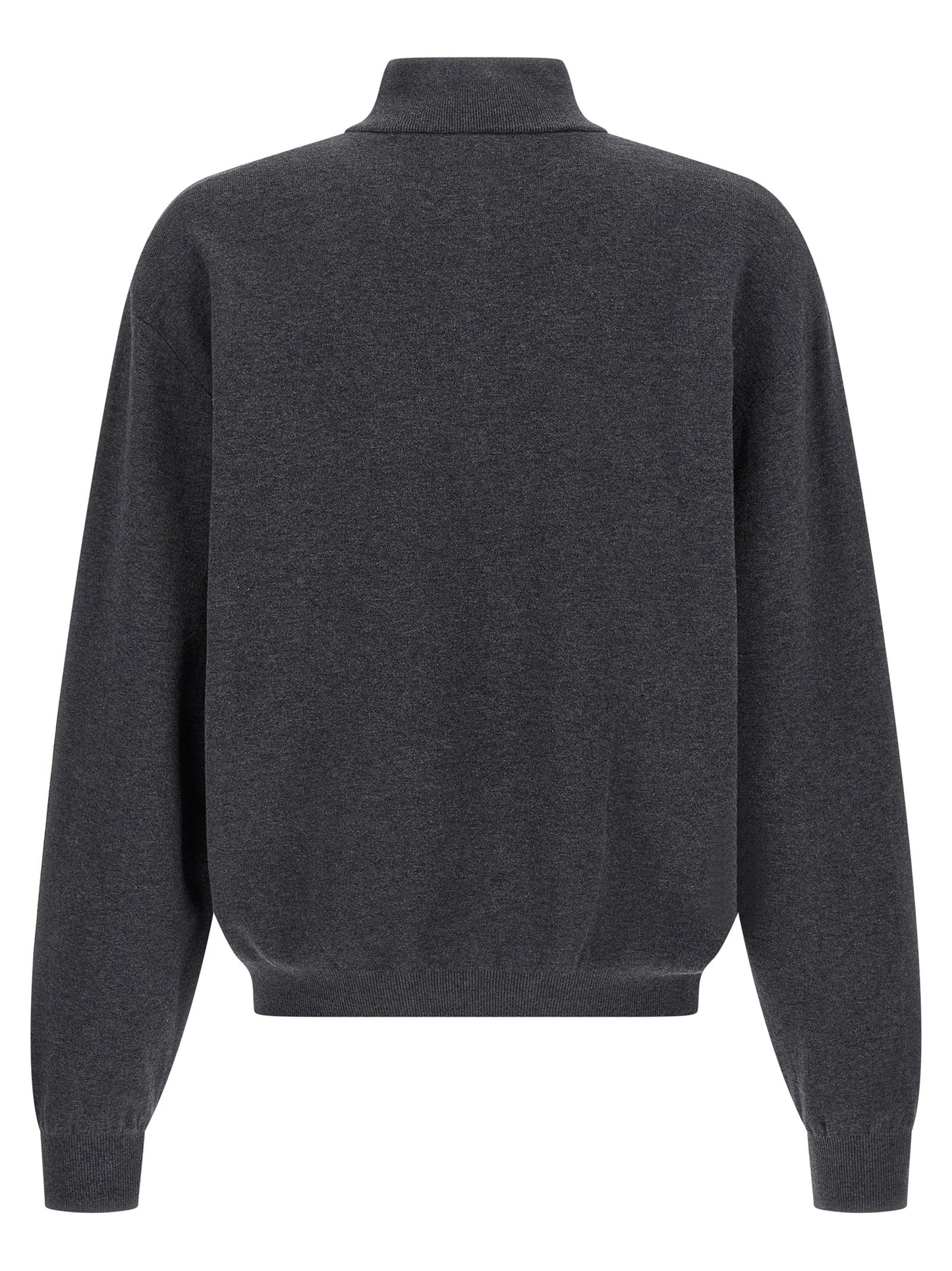 Balenciaga Camionneur Gray Cotton Cardigan
