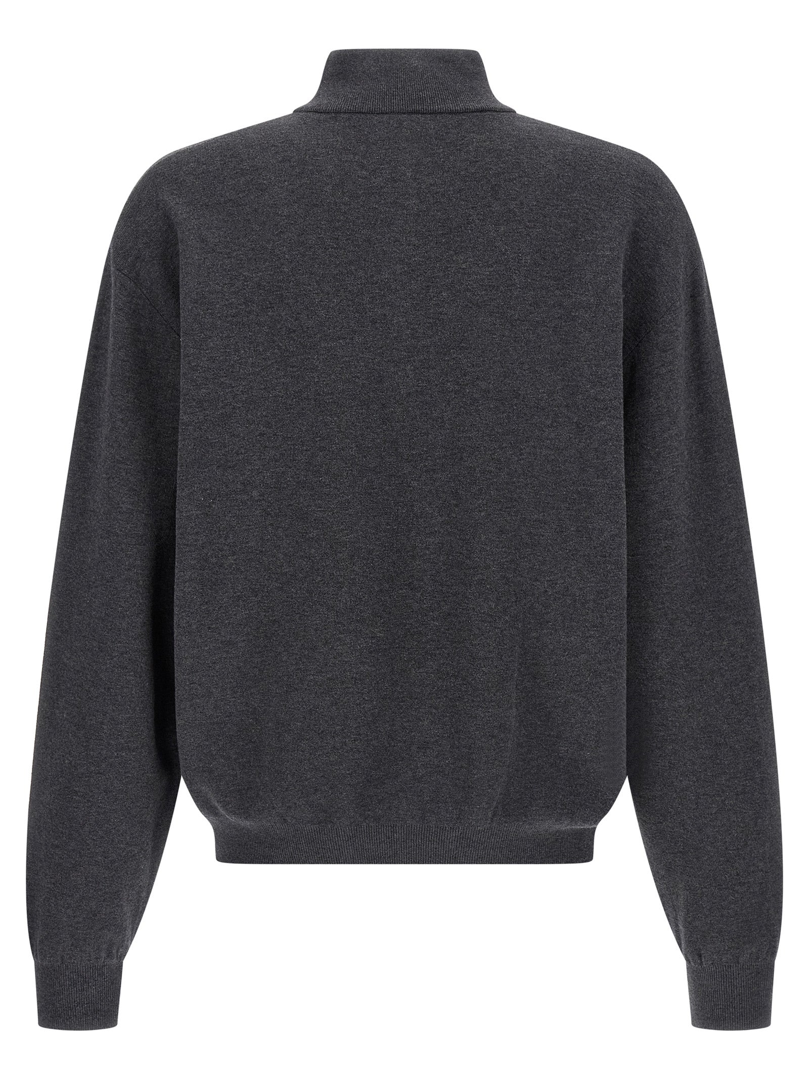 Balenciaga Camionneur Gray Cotton Cardigan